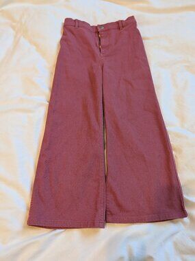 Nordstrom Girl Pink Wide-Leg Pants Size 7